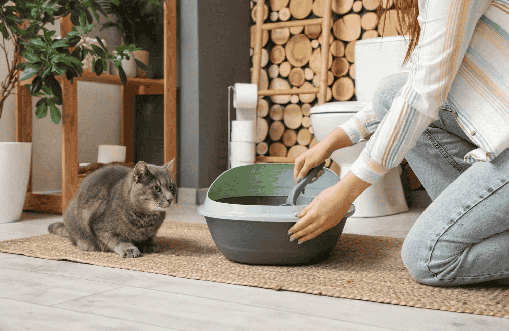 10 วิธีดับกลิ่นฉี่และอึแมว